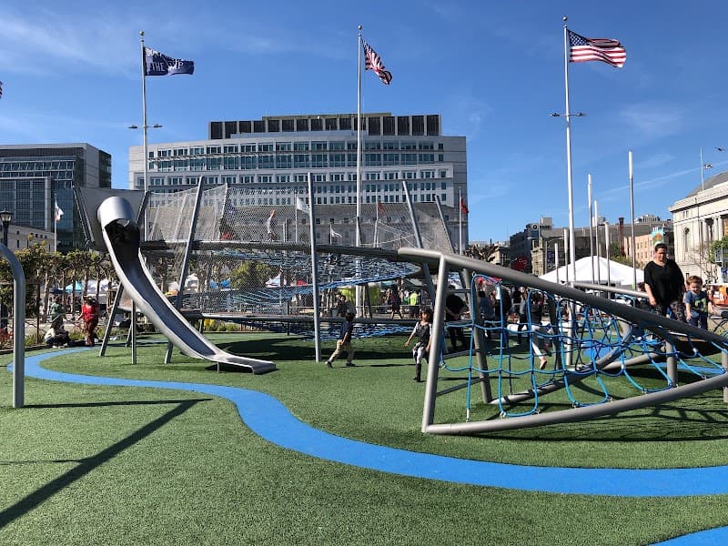 Helen Diller Civic Center Playgrounds β view 2