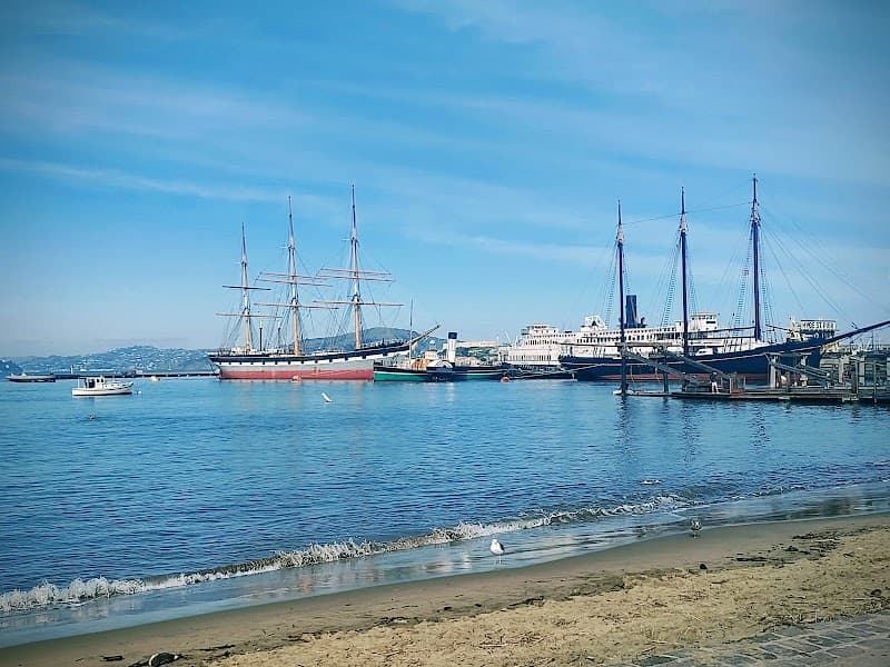 Hyde Street Pier Historic Ships — Pier Closed — view 1