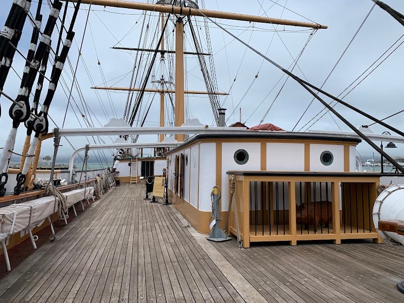 Hyde Street Pier Historic Ships — Pier Closed — view 2