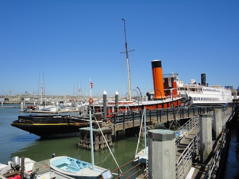 Hyde Street Pier Historic Ships — Pier Closed — view 3